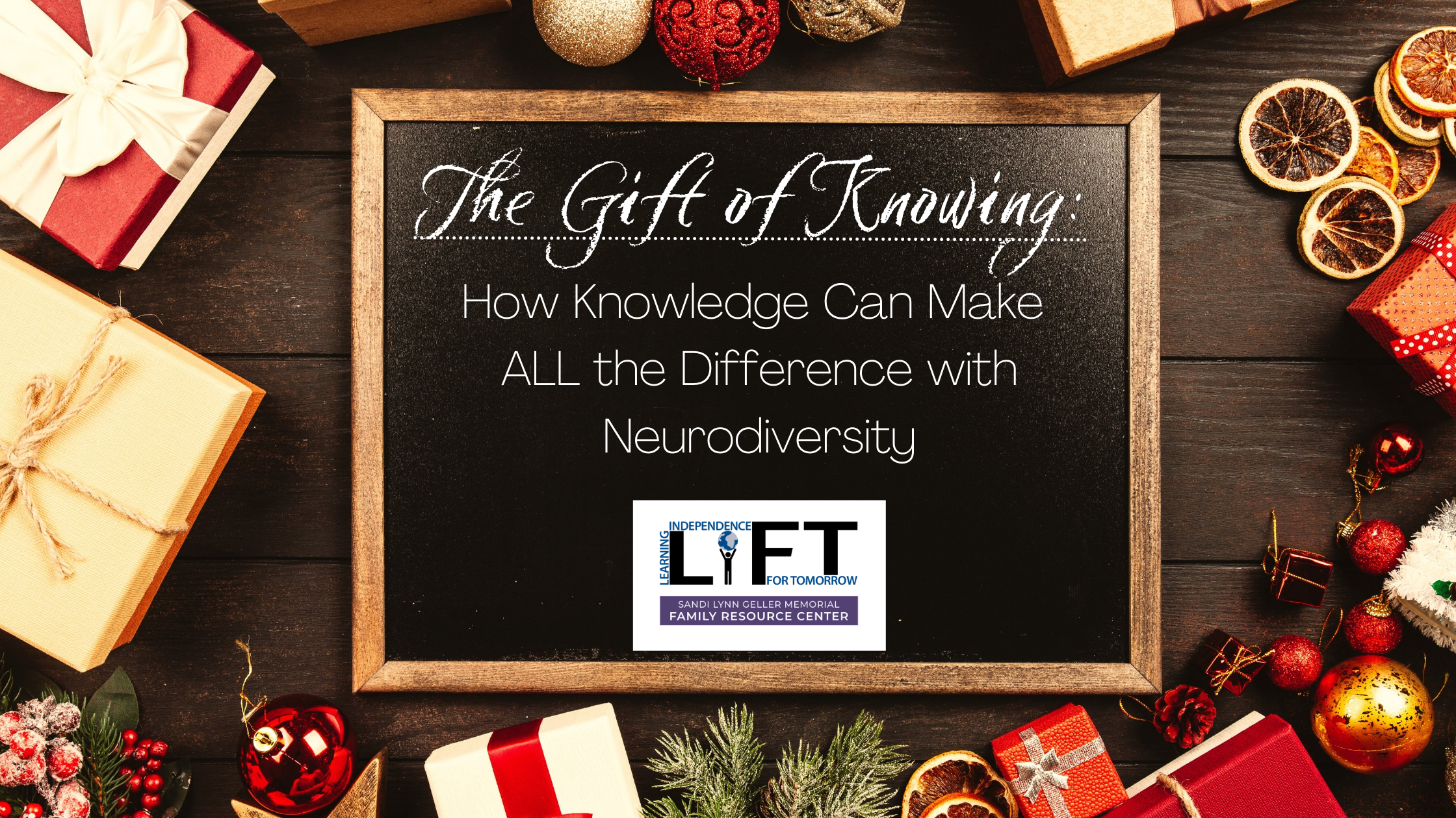 The Gift of Knowing Dec 21 Blog Header F